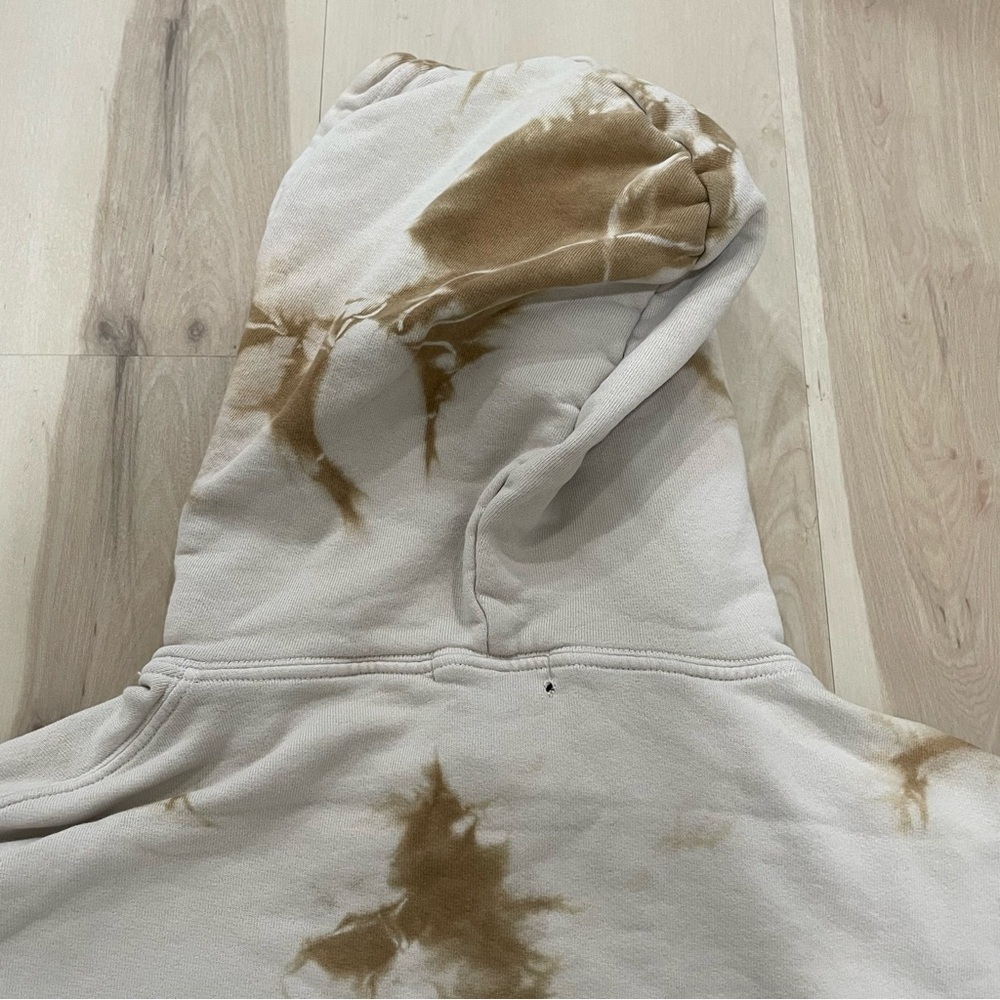 Frankie’s Bikinis Brownie Tie Dye Sweatpants & Hoodie Set Women's XS Brown Tan - Picture 9 of 16